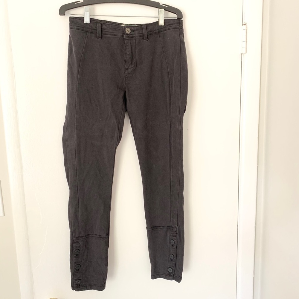 Anthropologie Off Black Pants Size 26